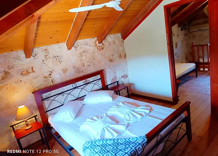 Spasmata Village - Seaside Stone Maisonette Spacious & Quiet Only Adults Minia
